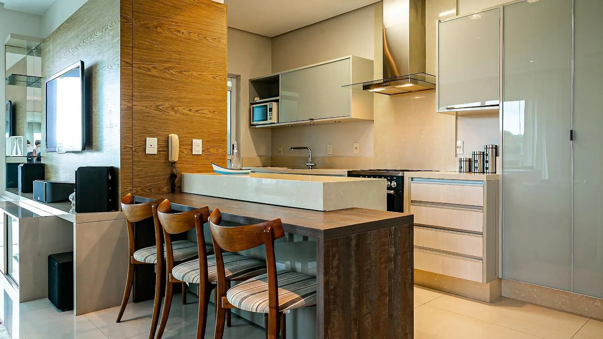 Apartment Vista Mar | Sacada Ampla Com Churrasqueira #Csa01D Florianopolis